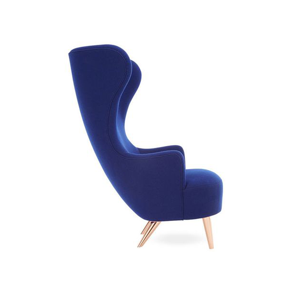 WINGBACK CHAIR COPPER LEG HALLINGDAL TOM DIXON