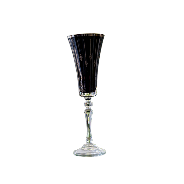 BLACK HERMITAGE GLASS OF CHAMPAGNE FANCY