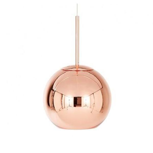 COPPER PENDANT ROUND 25CM TOM DIXON
