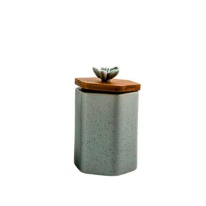 BLUE FLOWER JAR S