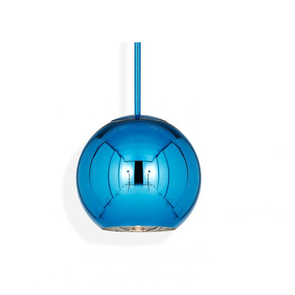 ПЕНДАНТ COPPER ROUND BLUE TOM DIXON
