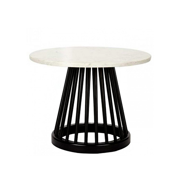 FAN TABLE BLACK BIRCH TOM DIXON