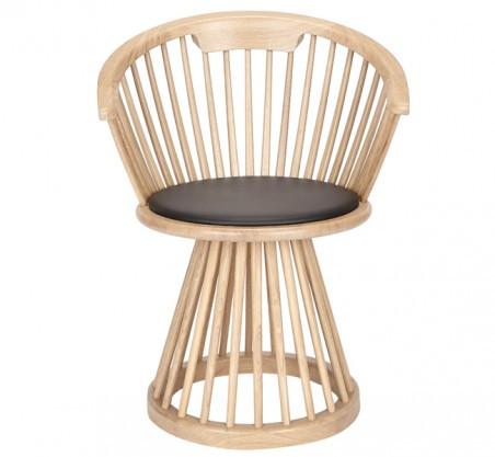 FAN DINING CHAIR NATURAL TOM DIXON