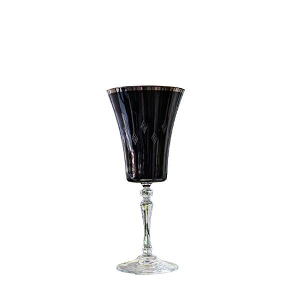 BLACK HERMITAGE GLASS OF WHITE WINE FANCY