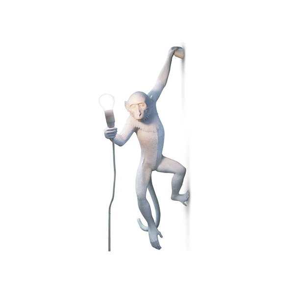 АПЛИК MONKEY HANGING LEFT HAND SELETTI