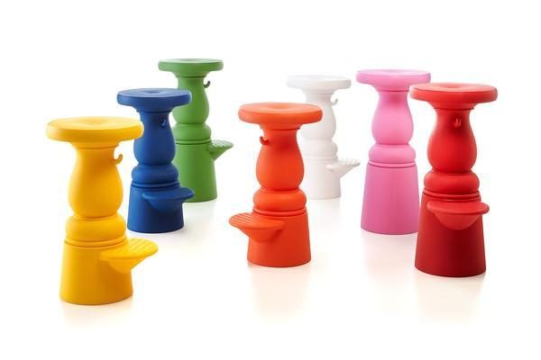 NEW ANTIQUES BARSTOOL LOW MOOOI