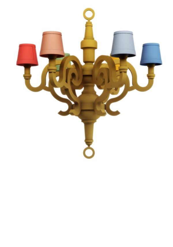 PAPER CHANDELIER L PATCHWORK MOOOI