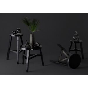 OFFCUT SIDE TABLE BLACK TOM DIXON