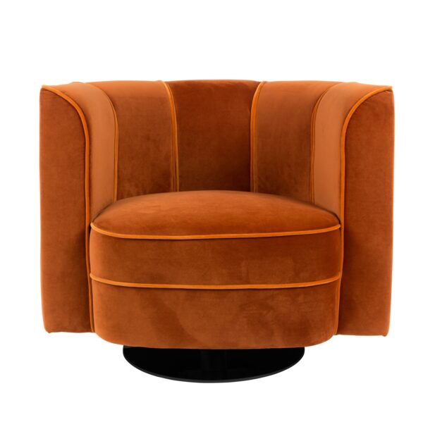 КРЕСЛО FLOWER ORANGE DUTCHBONE