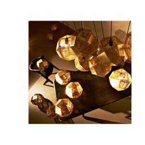 ETCH MINI CHANDELIER BRASS TOM DIXON