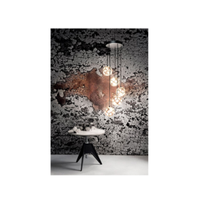 ETCH MINI CHANDELIER SOFT SILVER TOM DIXON