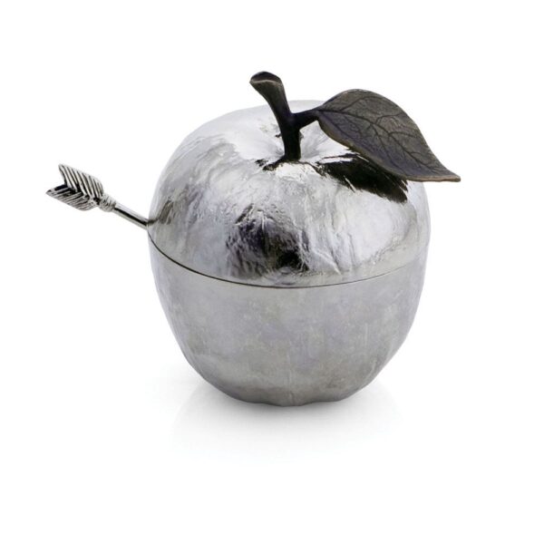 Съд за мед с лъжица Apple Nickelplate