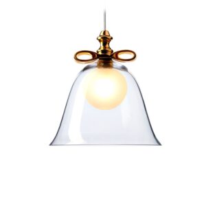 Пендант Bell Small Transparent/Gold Moooi