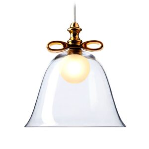 Пендант Bell Large Transparent/Gold Moooi