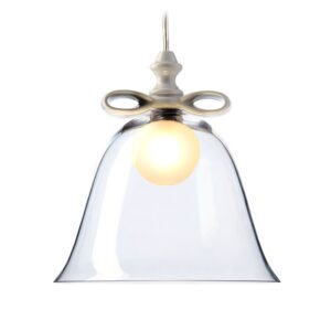 Пендант Bell Large Transparent/White Moooi