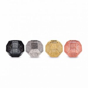 ETCH TEA LIGHT HOLDER BLACK TOM DIXON