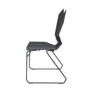 Y CHAIR SWIVEL BLACK SHELL BLACK BASE TOM DIXON