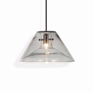 FLASK PENDANT SMOKE WIDE TOM DIXON