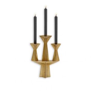 GEM CANDELABRA GOLD
