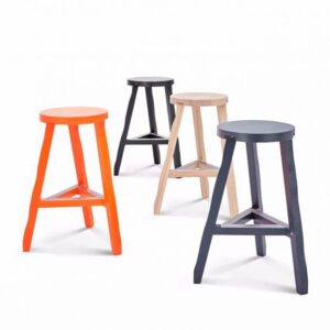 OFFCUT STOOL 650MM GREY
