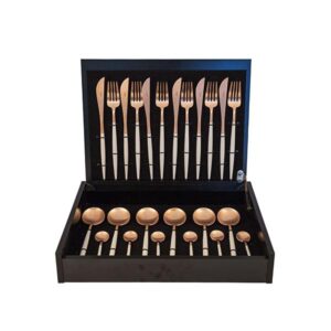 ПРИБОРИ ЗА ХРАНЕНЕ GOA WHITE COPPER CUTIPOL