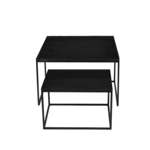 RECTANGLE TABLE SET REMOVING TRAYS