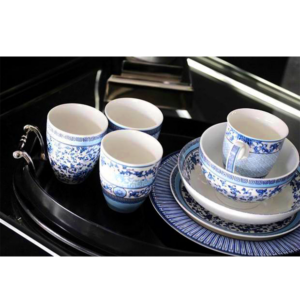 ХОЛАНДСКИ ПОРЦЕЛАНОВ СЕРВИЗ BLUE HEAVEN SET OF 30