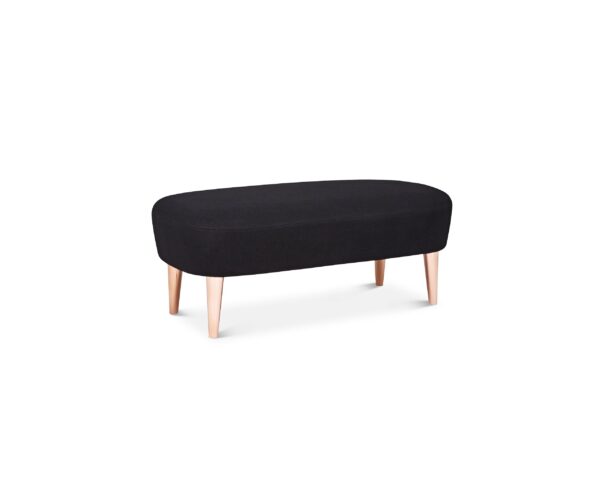 WINGBACK LONG OTTOMAN COPPER LEGS TOM DIXON