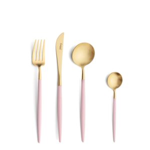 Прибори за хранене Goa Pink Gold Cutipol