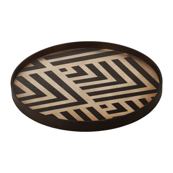ПОДНОС GRAPHITE CHEVRON