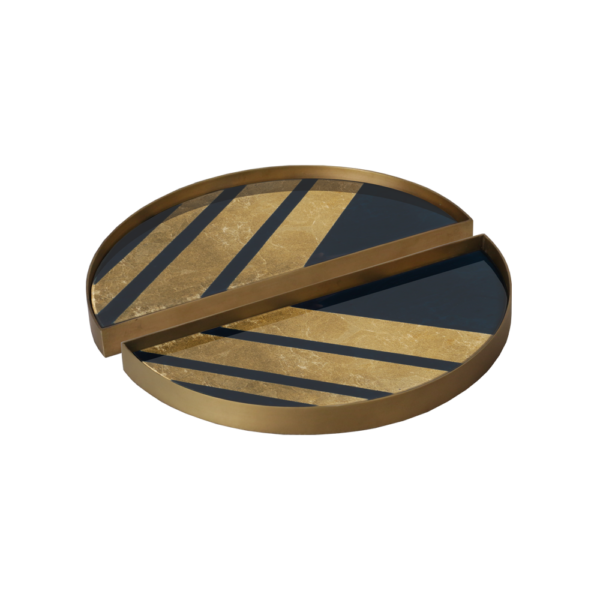 ПОДНОС CHEVRON HALF MOON VALET