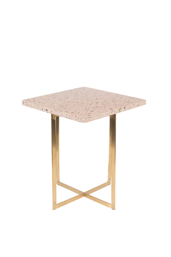 ПОМОЩНА МАСА LUIGI SQUARE PINK ZUIVER