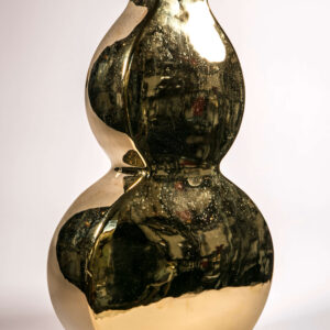 ВАЗА FLAT GOURD GOLDEN M