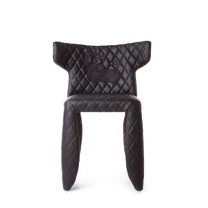 СТОЛ MONSTER DIAMOND ARMS BLACK WITH EMBROIDERY MOOOI
