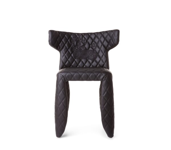 Elegant Living СТОЛ MONSTER DIAMOND ARMS BLACK WITH EMBROIDERY MOOOI 