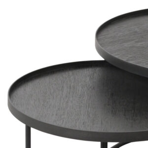 КОМПЛЕКТ МАСИ ЗА ПОДНОС ROUND COFFEE SMALL/LARGE