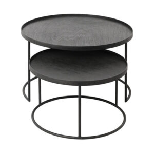 КОМПЛЕКТ МАСИ ЗА ПОДНОС ROUND COFFEE SMALL/LARGE