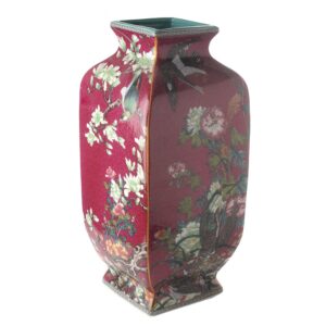 ВАЗА SQUARE CHINESE ART PURPLE