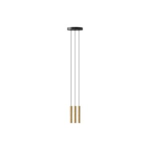 АБАЖУР CHIMES CLUSTER 3 OAK