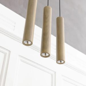 АБАЖУР CHIMES CLUSTER 3 OAK