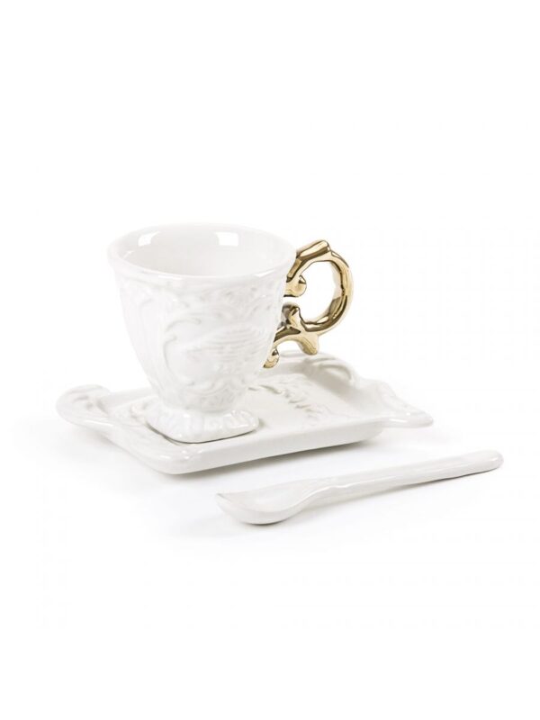 Чаша за кафе I-Wares I-Coffee Gold Seletti