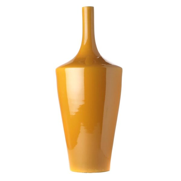 Elegant Living ВАЗА CONICAL YELLOW IMPERIAL L 
