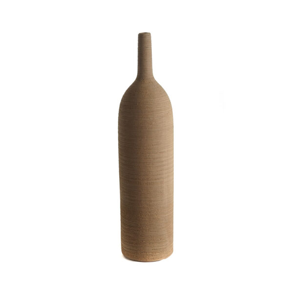 ВАЗА TANGA BOTTLE CERAMIC OCHER