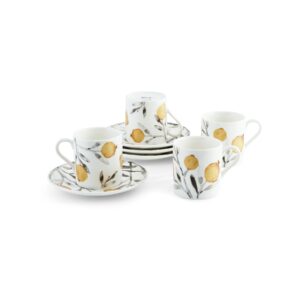 Комплект чаши и чинийки Pomegranate Demitasse Set