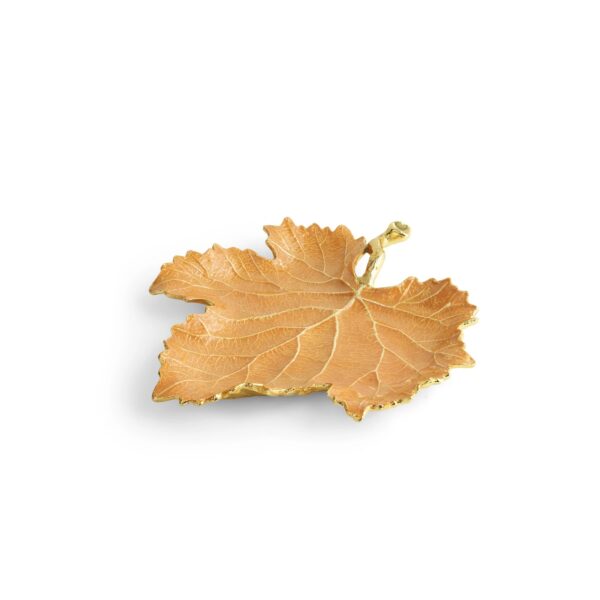 Плато Vine Orange Grape Leaf