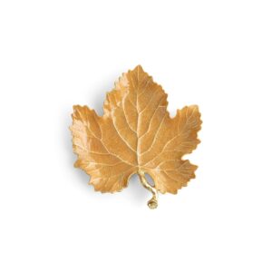 Плато Vine Orange Grape Leaf