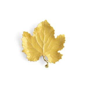 Плато Vine Yellow Grape Leaf