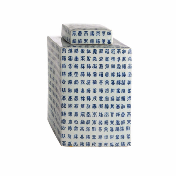 БУРКАН TEA POT LOZENGE BLUE WHITE