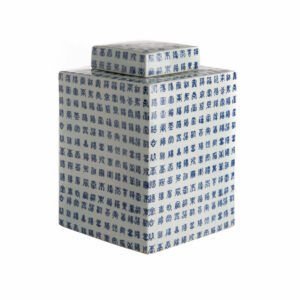БУРКАН TEA POT LOZENGE BLUE WHITE