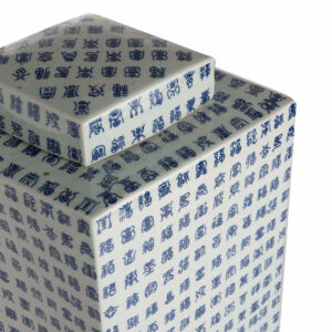 БУРКАН TEA POT LOZENGE BLUE WHITE